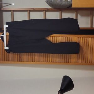 Urbane Performance Petite 2XL Black Scrub Bottoms